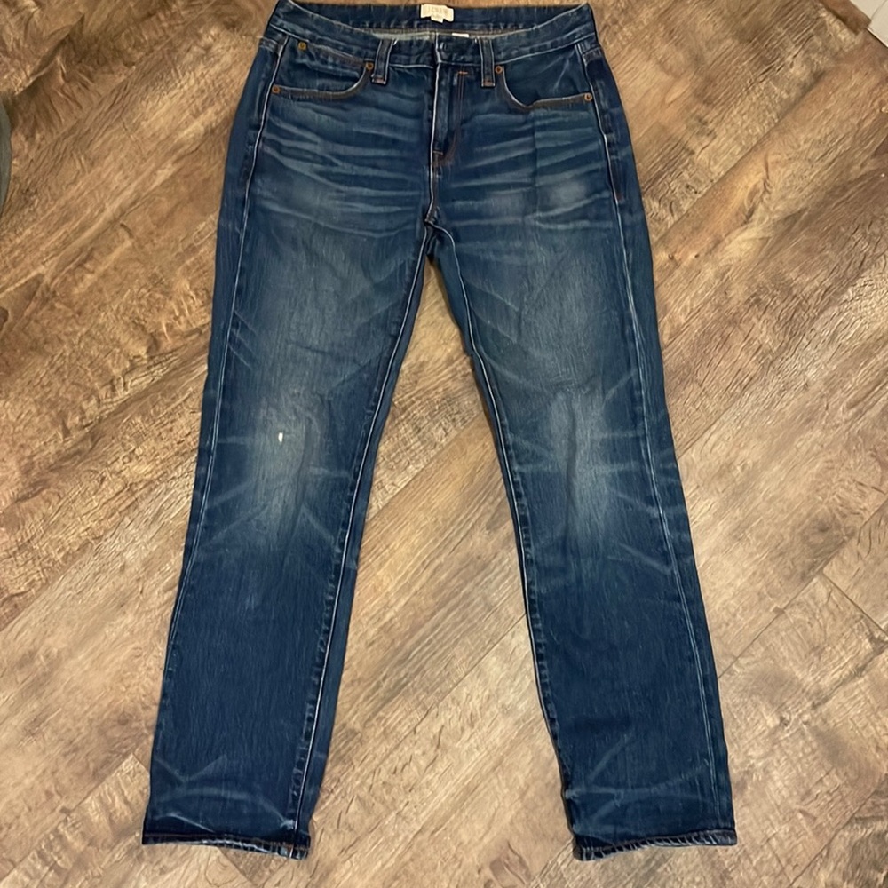 J crew baggy blue jeans size 26